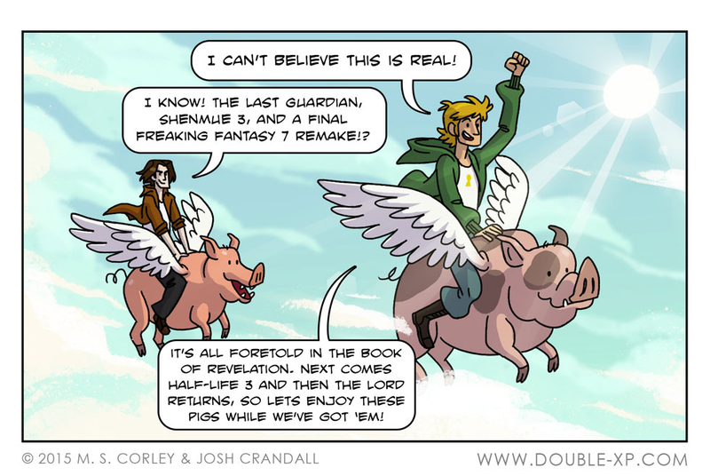 Illustration for article titled Sunday Comics: When Open Worlds Collide